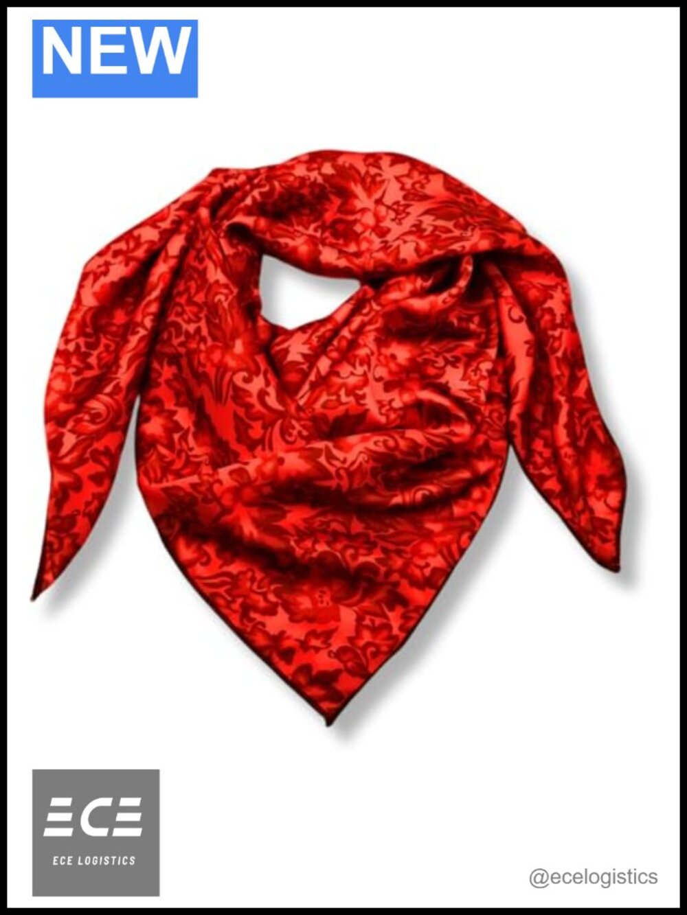 Silk Charmeuse Blend Wild Rag Scarf 36" Western Cowboy Bandana Square
